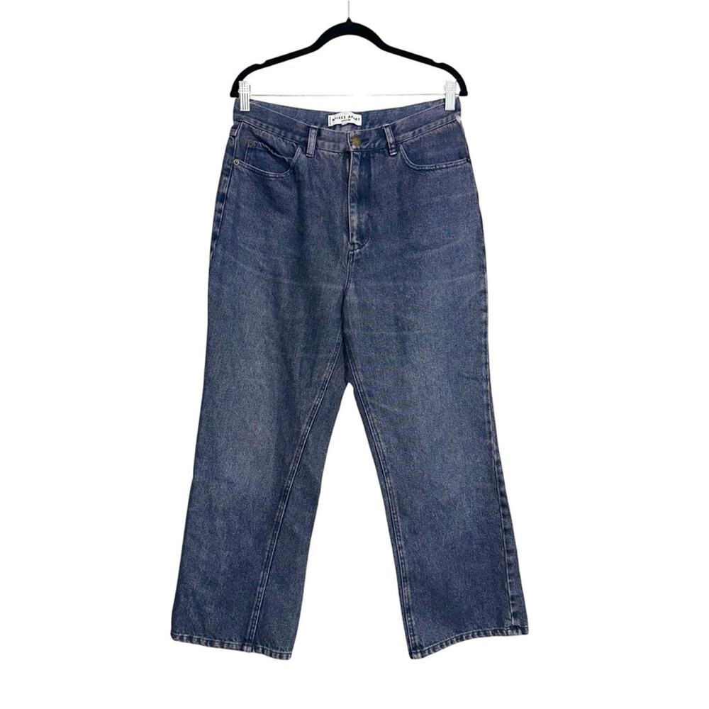 Apiece Apart High Rise Straight Leg Crop Jeans 10